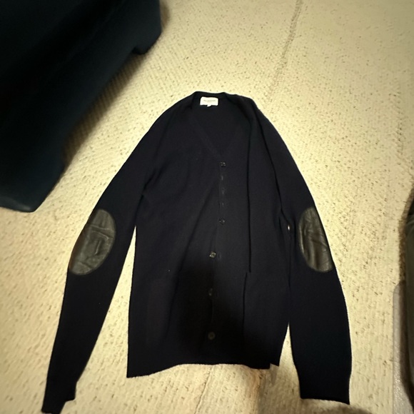 Eric bompard cardigan elbow accents - Picture 2 of 6